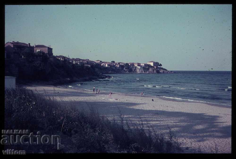 Созопол 60-те Черноморие диапозитив соц носталгия плаж