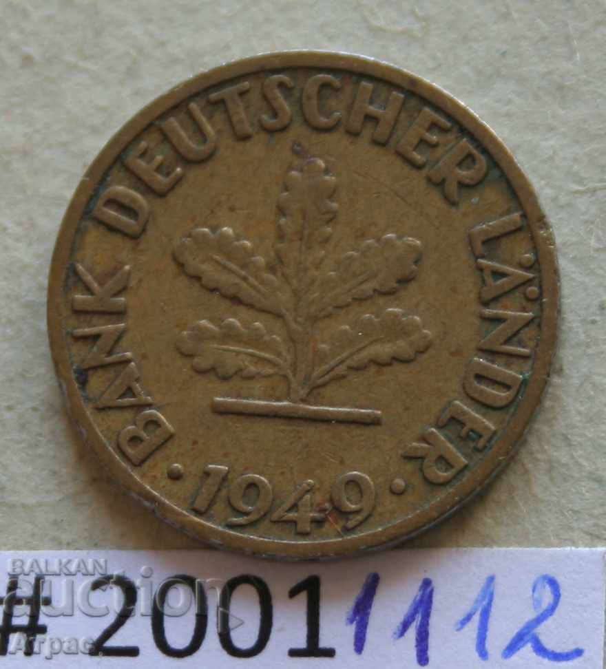 5 pfenig 1949 D Germania cu preț € 0.46 | 0.90 BGN 5 pfenig 1949 D Germania cu preț € 0.46 | 0.90 BGN