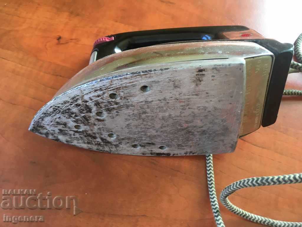 Δημοπρασία ΠΑΛΙΟ ΗΛΕΚΤΡΙΚΟ ΣΙΔΕΡΟ ΠΟΥ ΛΕΙΤΟΥΡΓΕΙ