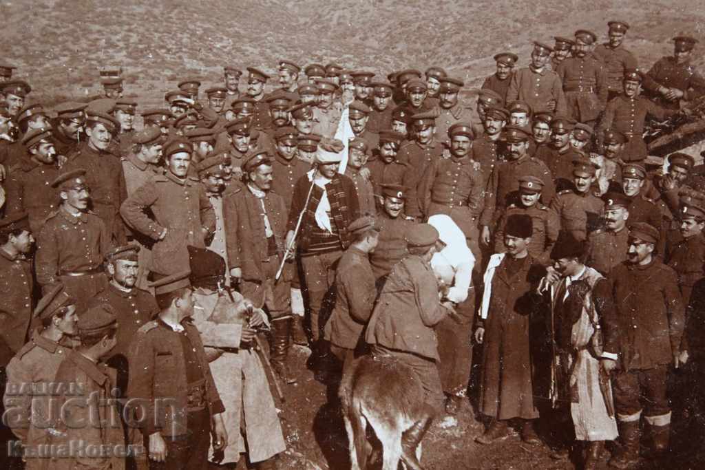 "SOLDIERS 'WEDDING" BALKANS - FIRST WORLD WAR Shot with price 25.00 BGN | € 12.78 "SOLDIERS 'WEDDING" BALKANS - FIRST WORLD WAR Shot with price 25.00 BGN | € 12.78