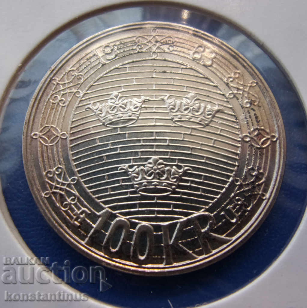Suedia 100 Crones 1983 PROOF UNC cu preț € 28.12 | 55.00 BGN