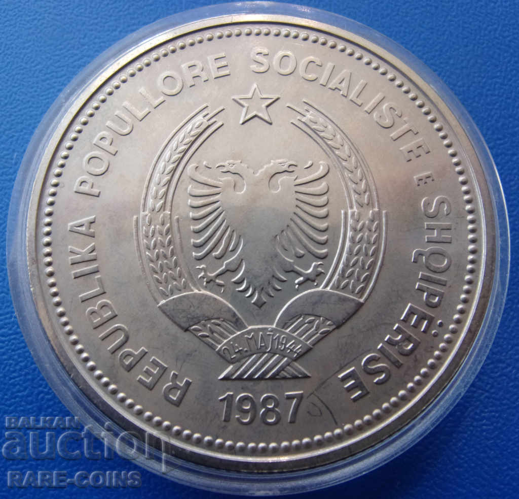 Αλβανία 5 Leke 1987 UNC Rare Original με τιμή € 53.69 | 105.01 BGN Αλβανία 5 Leke 1987 UNC Rare Original με τιμή € 53.69 | 105.01 BGN