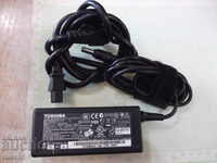 Power supply "TOSHIBA - SADP - 65KB B" for laptop working