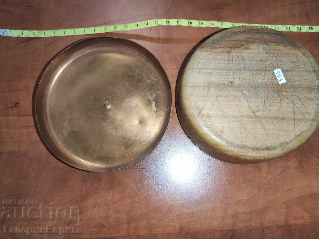 Auction Box Metal and wood Auction Box Metal and wood