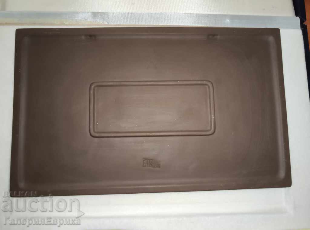 Delivery of Meissen Author's ceramic panel Delivery of Meissen Author's ceramic panel