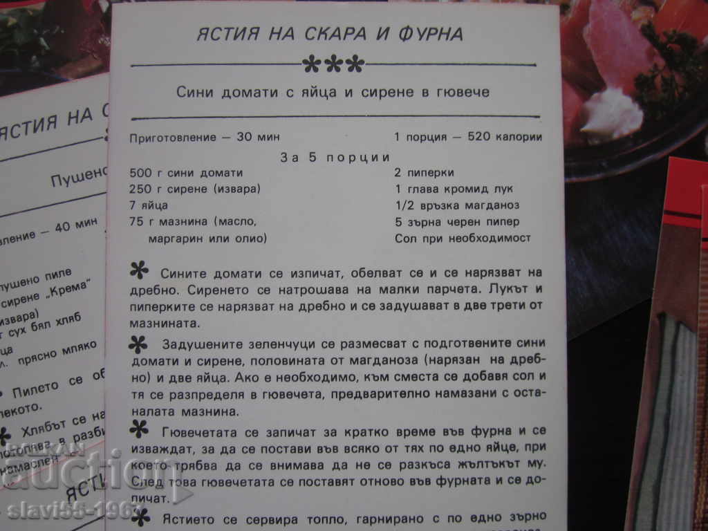 GRILL AND OVEN DISHES 1985. BZC !!! - 5