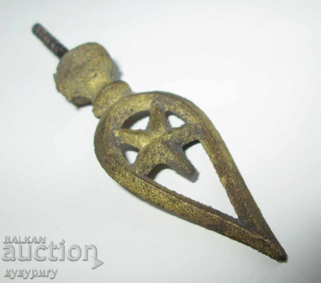 Delivery of Old little communist peak of the Sots flag for a car Delivery of Old little communist peak of the Sots flag for a car