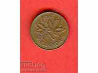 CANADA CANADA 1 cent issue - issue 1973 - YOUNG QUEEN