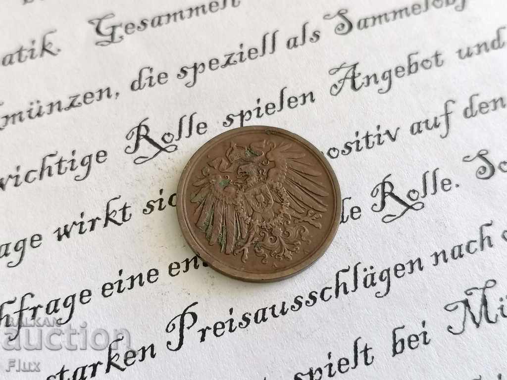 Reich Coin - Germany - 2 pf 1912; A series with price 4.50 BGN | € 2.30