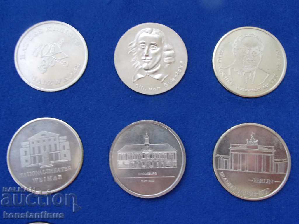 GDR Trial Set 1976 UNC Rare 15 piese PROBA - 6