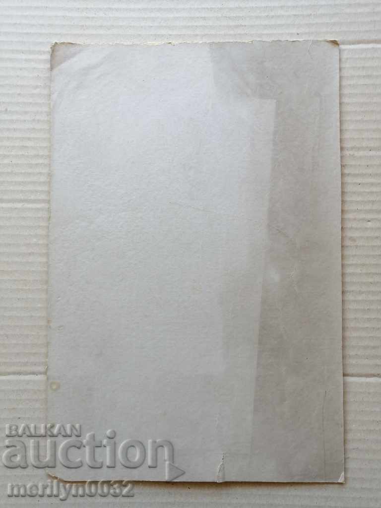 Old cardboard picture photography portrait - 5