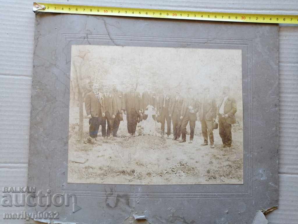 Auction Old cardboard picture photography portrait Auction Old cardboard picture photography portrait