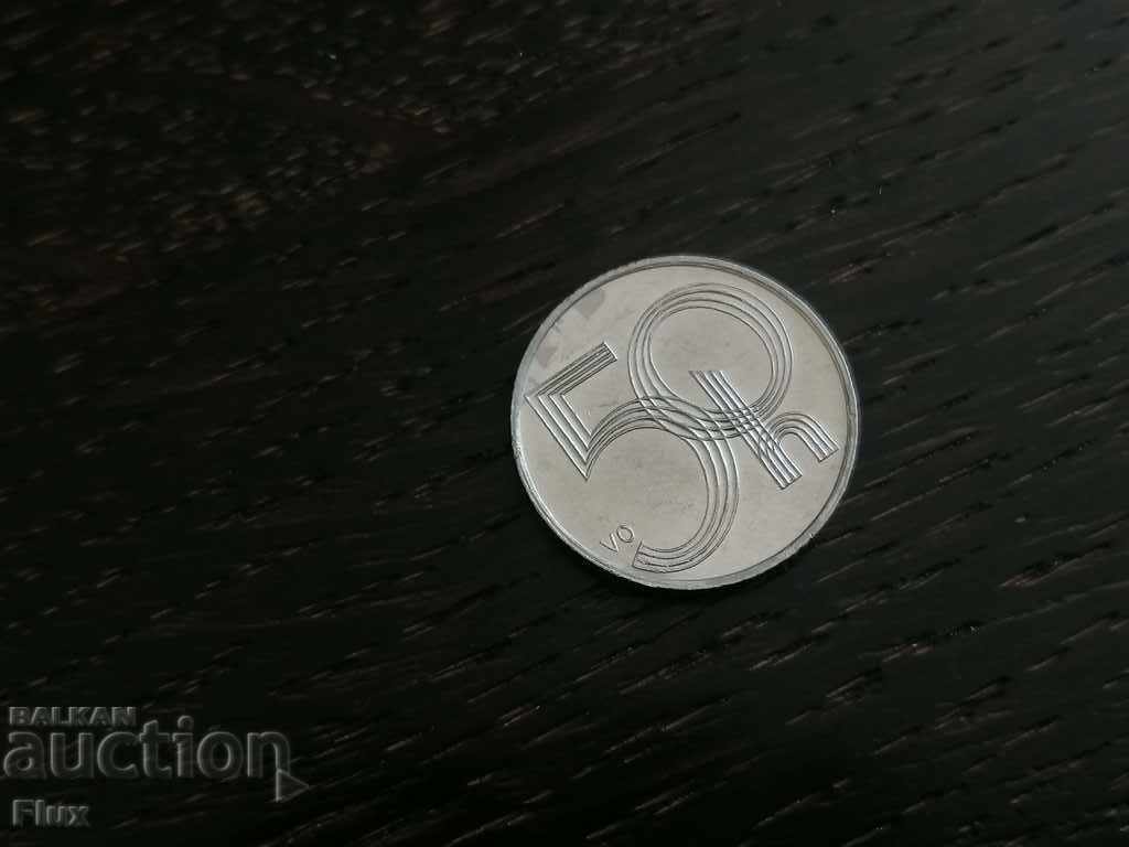 Mонета - Чехия - 50 халера | 2007г.