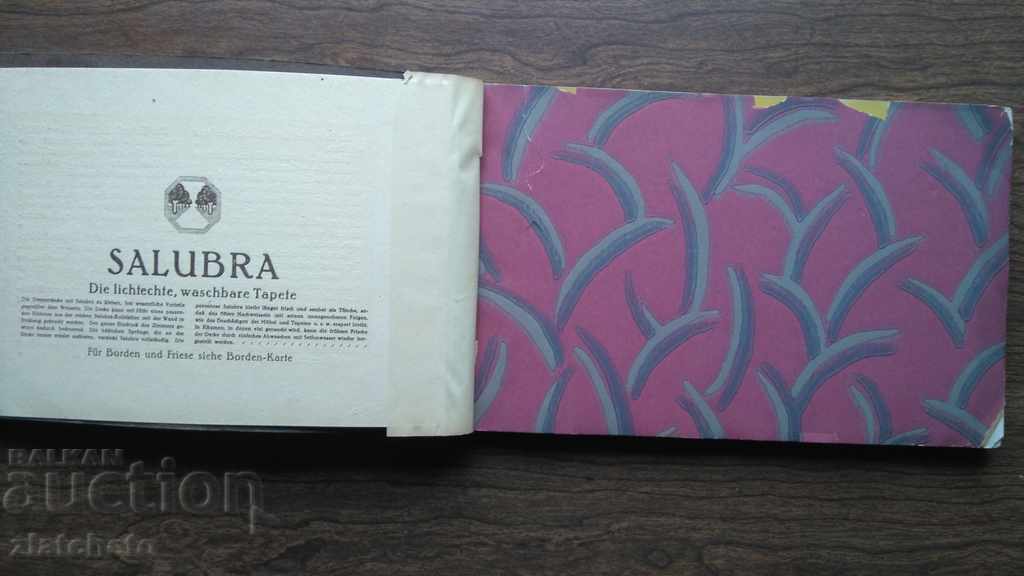 Catalog of wallpaper samples from the 30's with price 50.00 BGN | € 25.56 Catalog of wallpaper samples from the 30's with price 50.00 BGN | € 25.56