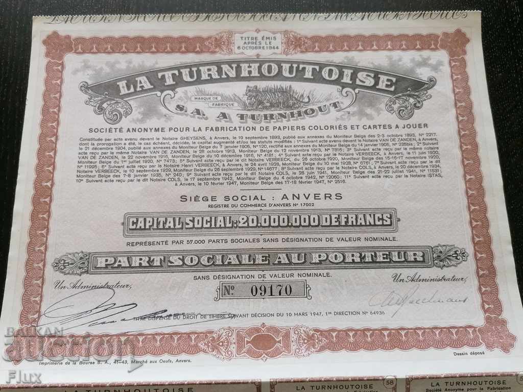 Action from France LA Turnhoutoise | 1944 with price 35.00 BGN | € 17.90 Action from France LA Turnhoutoise | 1944 with price 35.00 BGN | € 17.90