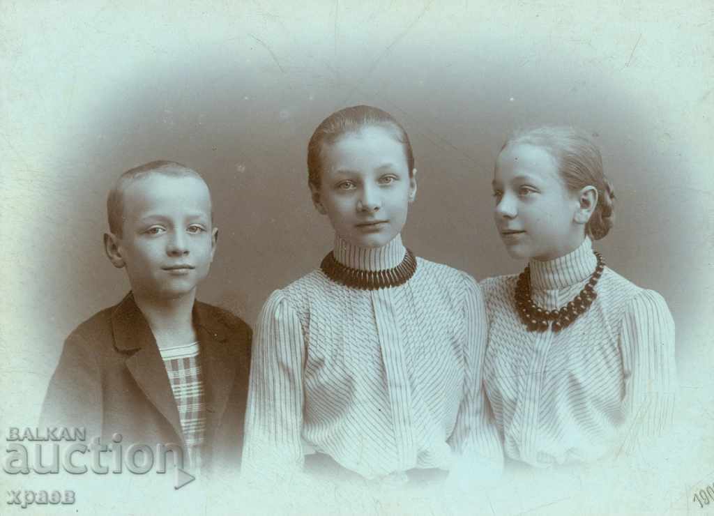 OLD PHOTO - CARDBOARD - 1292