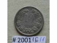 10th centimeter 1901 Luxembourg