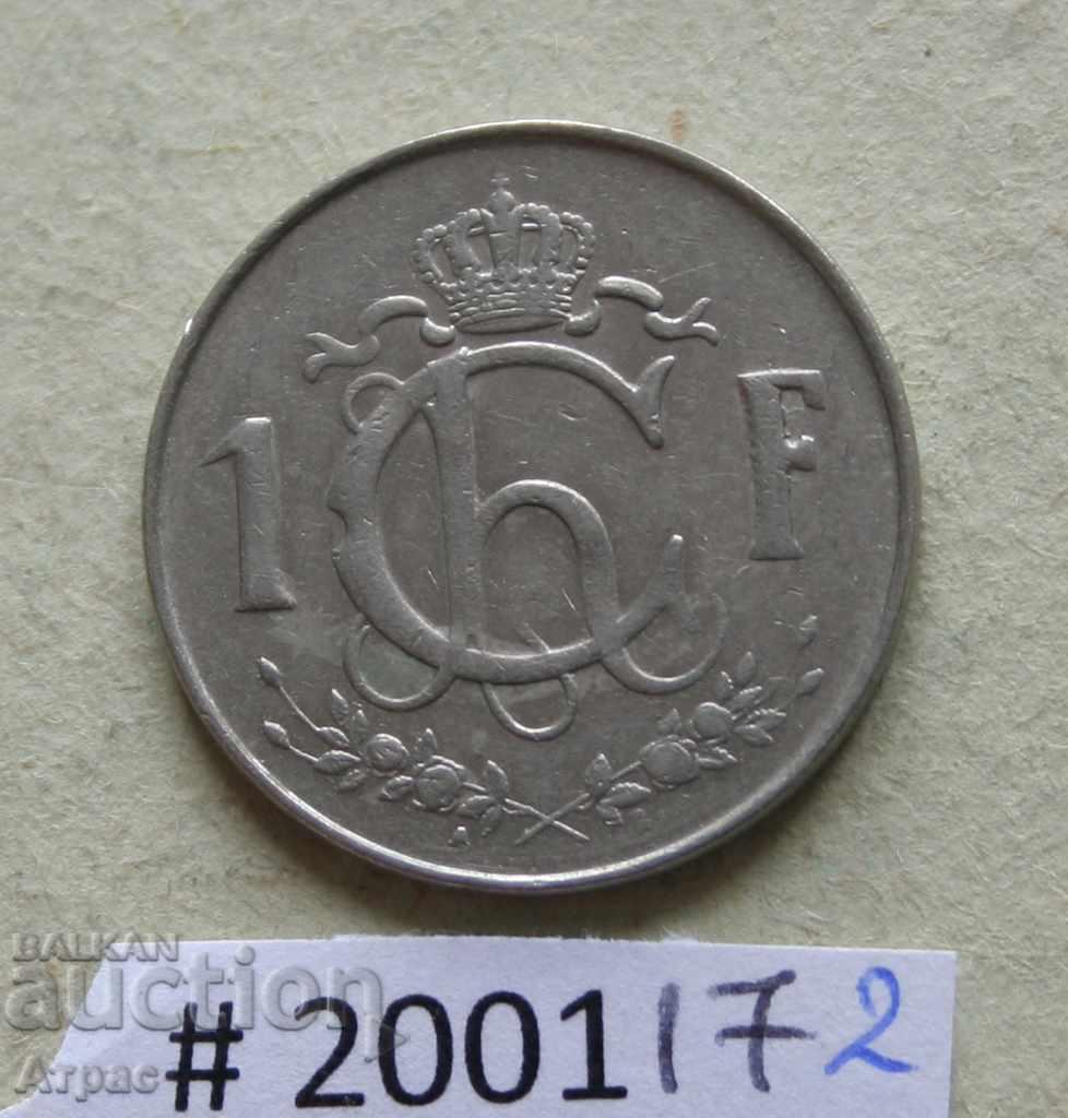 1 franc 1964 Luxembourg