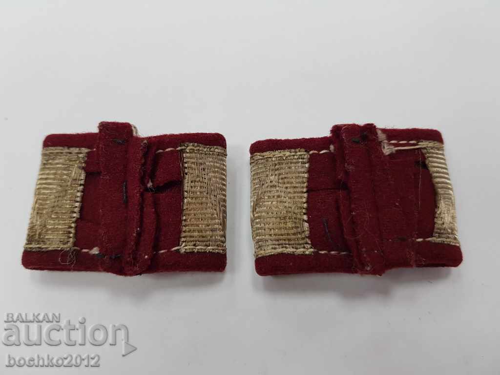 Δημοπρασία Σπάνια βουλγαρικά βασιλικά στρατιωτικά στοιχεία για επωμίδες ιππικού Δημοπρασία Σπάνια βουλγαρικά βασιλικά στρατιωτικά στοιχεία για επωμίδες ιππικού