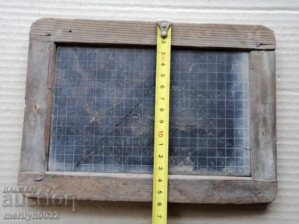 Auction Writing board with a coil from a cell school board Auction Writing board with a coil from a cell school board