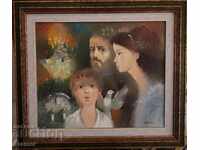 Suli Seferov - Familie 2001 Pictură în ulei