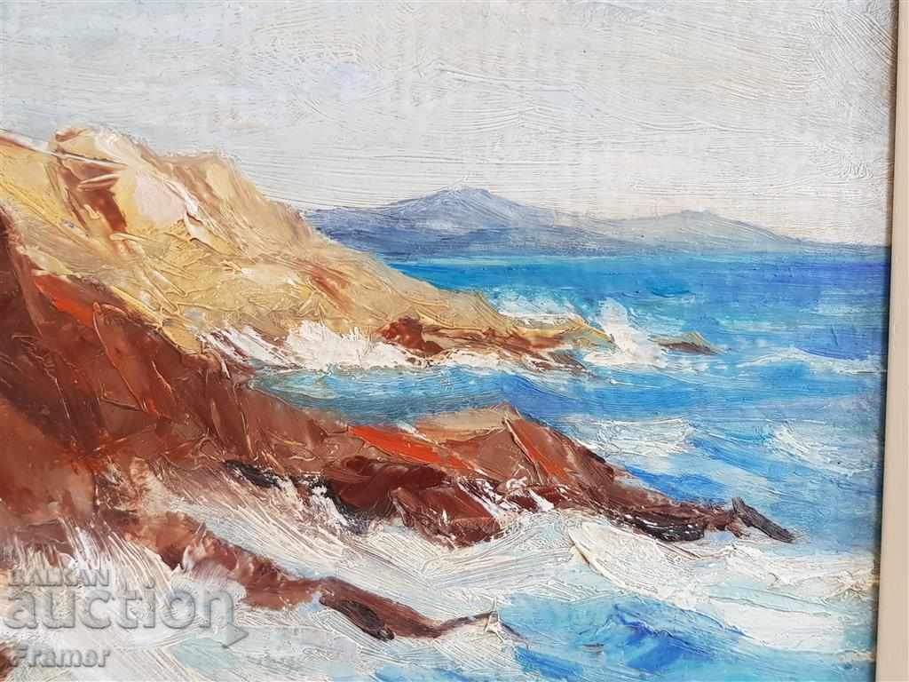 Delivery of Mario Zhekova 1898-1955 Near Sozopol 1935 sea landscape Delivery of Mario Zhekova 1898-1955 Near Sozopol 1935 sea landscape