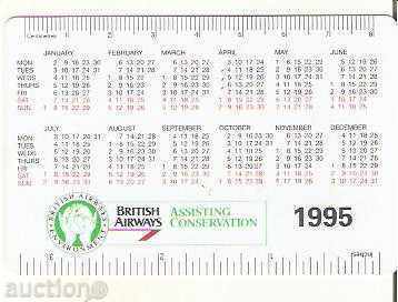 British Airways Calendar Lion Macaque 1995 with price 3.00 BGN | € 1.53 British Airways Calendar Lion Macaque 1995 with price 3.00 BGN | € 1.53