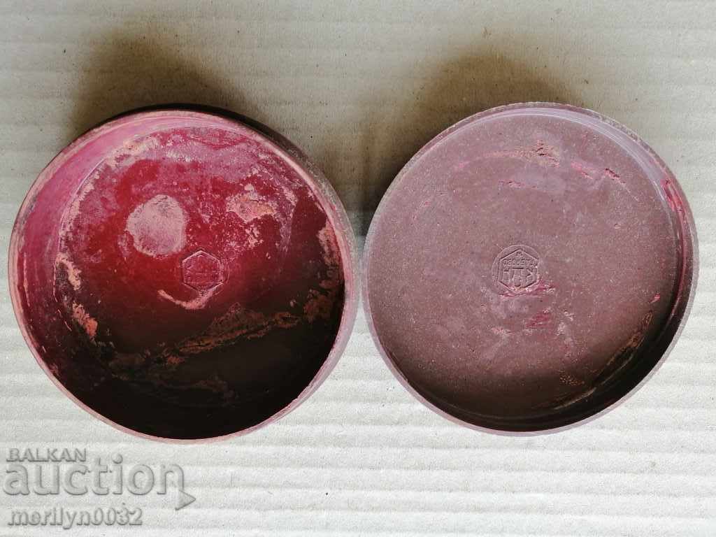 An old bakelite box for wax Imalin with price 32.00 BGN | € 16.36