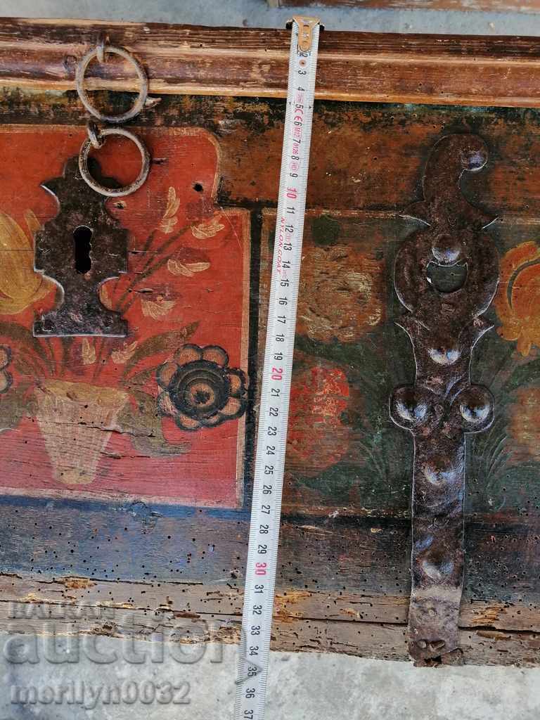 Renaissance painted chest, chest, chaise, chest of drawers - 6 Renaissance painted chest, chest, chaise, chest of drawers - 6