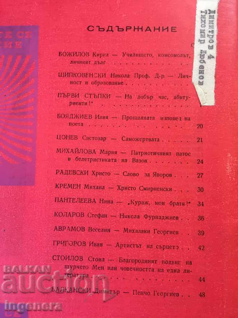 Auction THE NAME OF THE Native Speech -1968 Auction THE NAME OF THE Native Speech -1968
