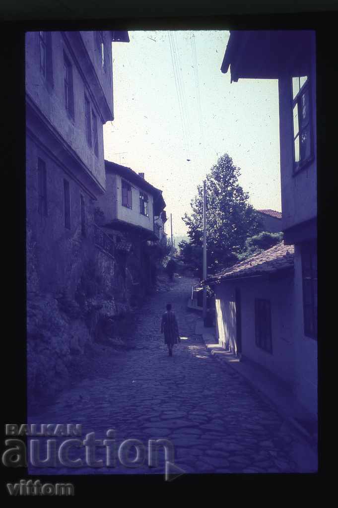 Търново 60-те диапозитив соц носталгия стара улица