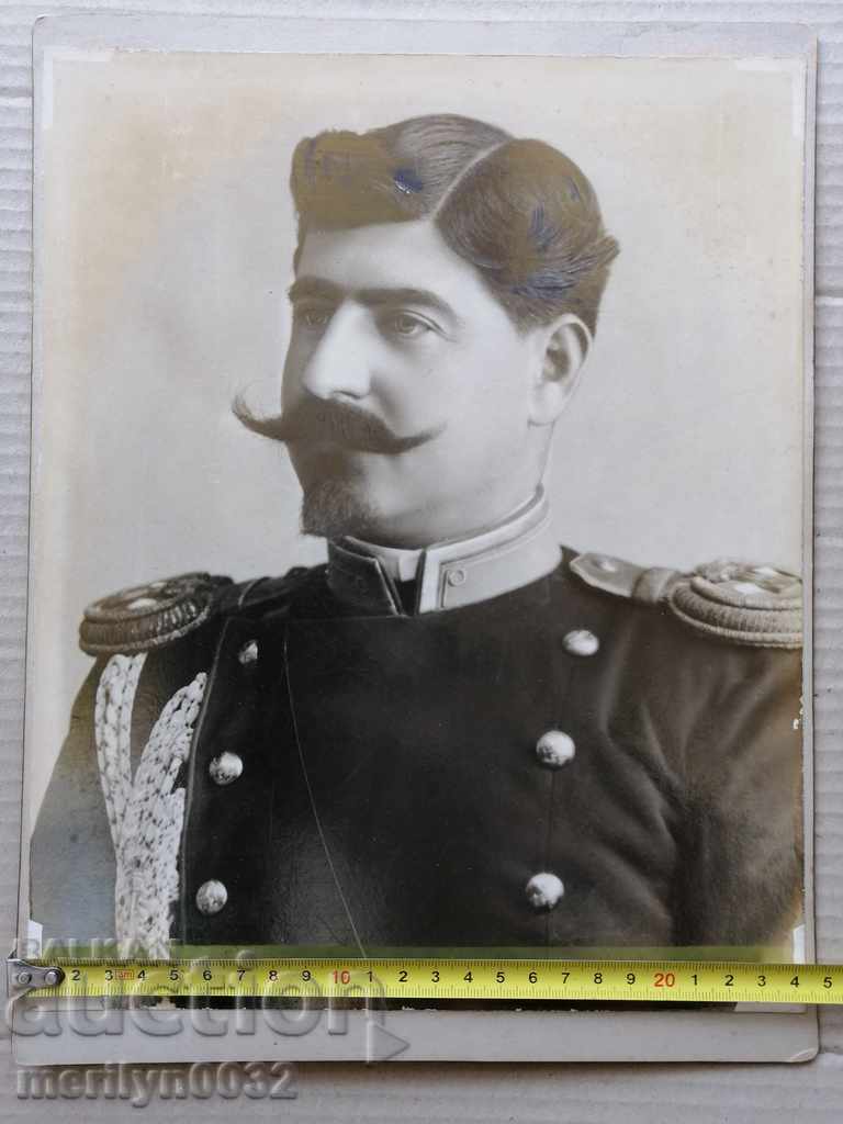 Доставка на Снимка на картон фотография портрет генерал Бърневъ Доставка на Снимка на картон фотография портрет генерал Бърневъ