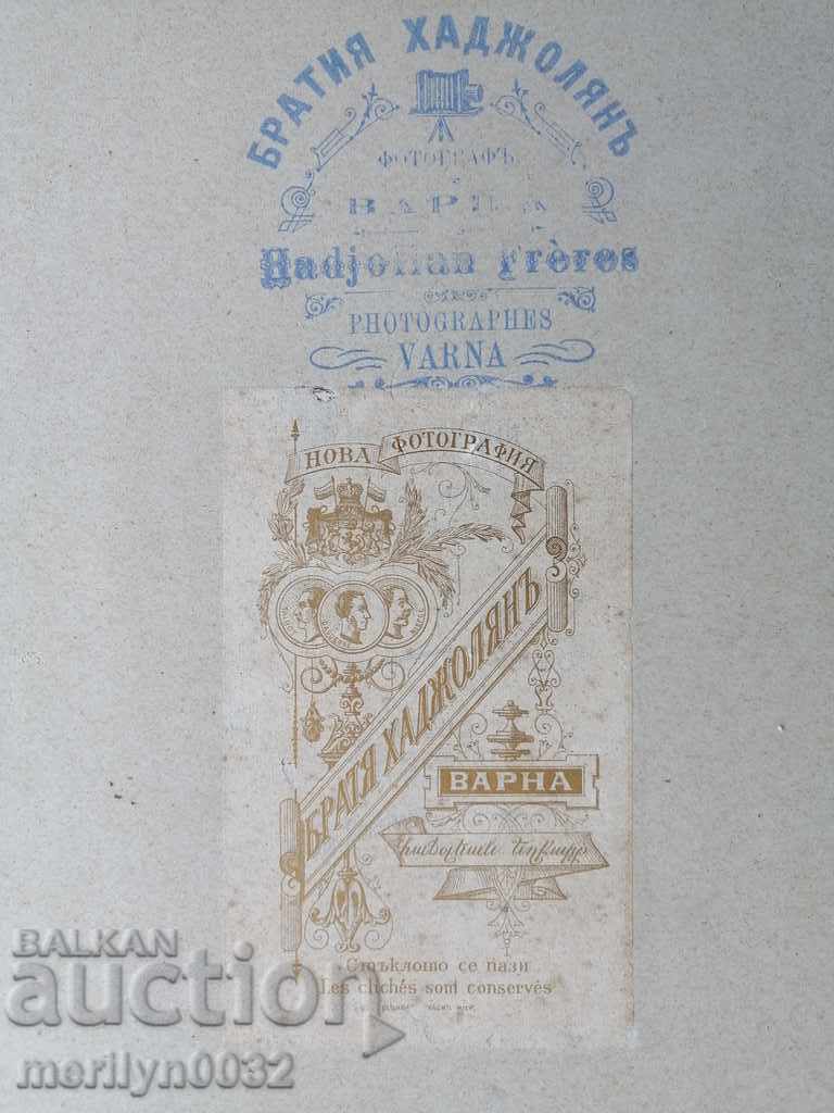 Снимка на картон фотография портрет генерал Бърневъ - 5 Снимка на картон фотография портрет генерал Бърневъ - 5