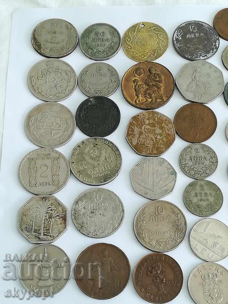 Lot of 109 coins and 8 pcs. antique with price 80.00 BGN | € 40.90 Lot of 109 coins and 8 pcs. antique with price 80.00 BGN | € 40.90