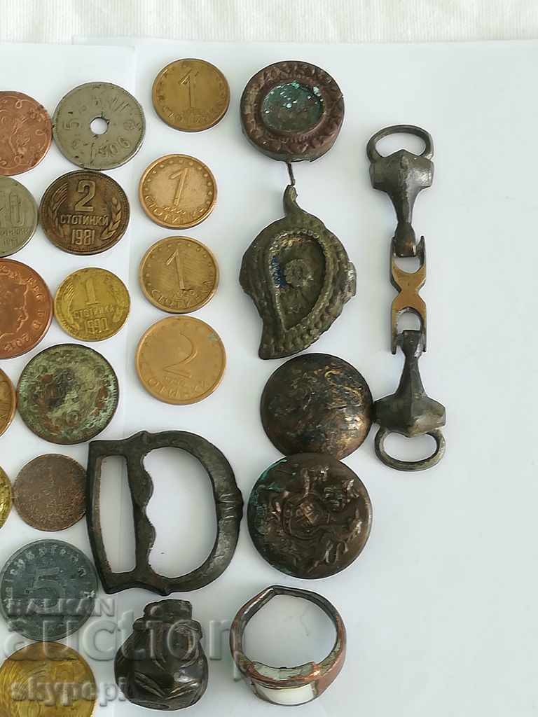 Lot of 109 coins and 8 pcs. antique - 7 Lot of 109 coins and 8 pcs. antique - 7