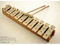 Antique wooden xylophone - working tool