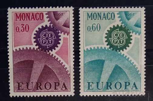 Monaco 1967 Europa CEPT MNH