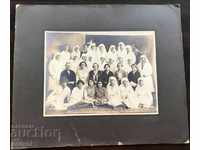 1186 Царство България медицински сестри БЧК награден знак