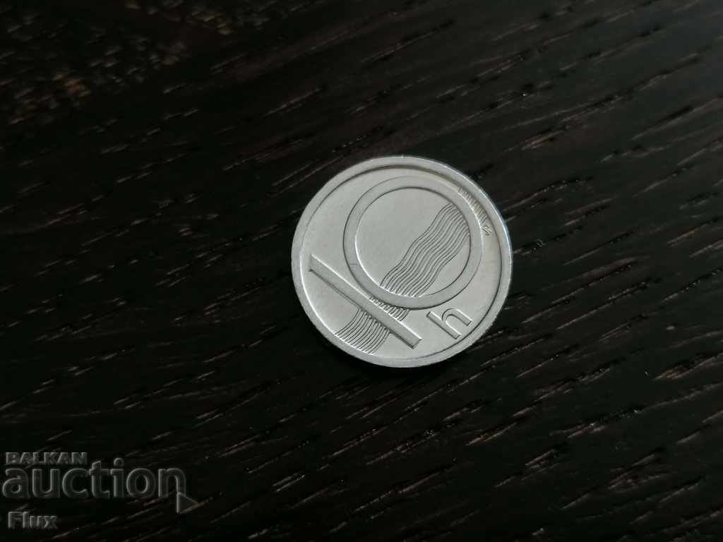 Монета - Чехия - 10 халера | 2001г.