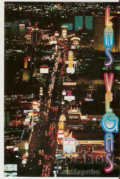 Картичка  САЩ  Лас Вегас  Изглед 1*