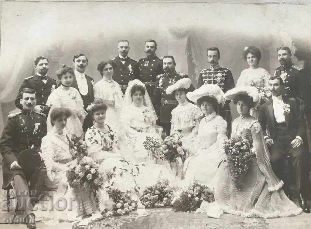 1205 Principality of Bulgaria wedding naval officer Karastoyanov fot with price 70.00 BGN | € 35.79 1205 Principality of Bulgaria wedding naval officer Karastoyanov fot with price 70.00 BGN | € 35.79