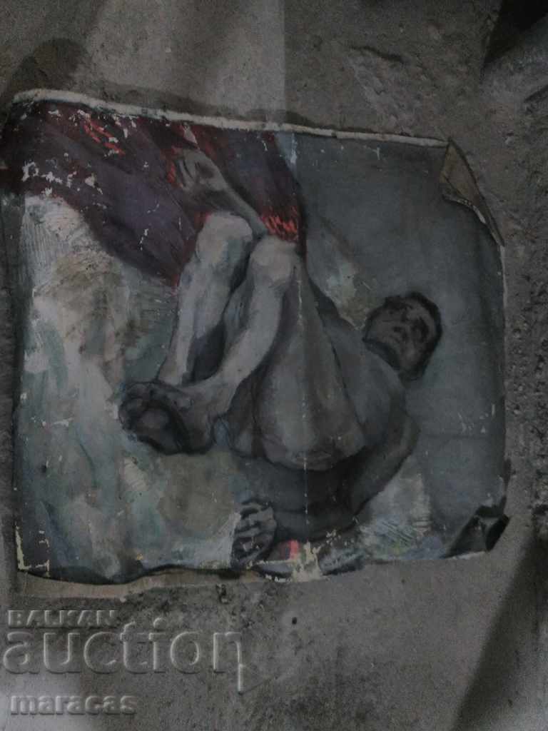 Παλιοί ασταρωμένοι καμβάδες μελέτης - 6