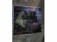 Old primed study canvases