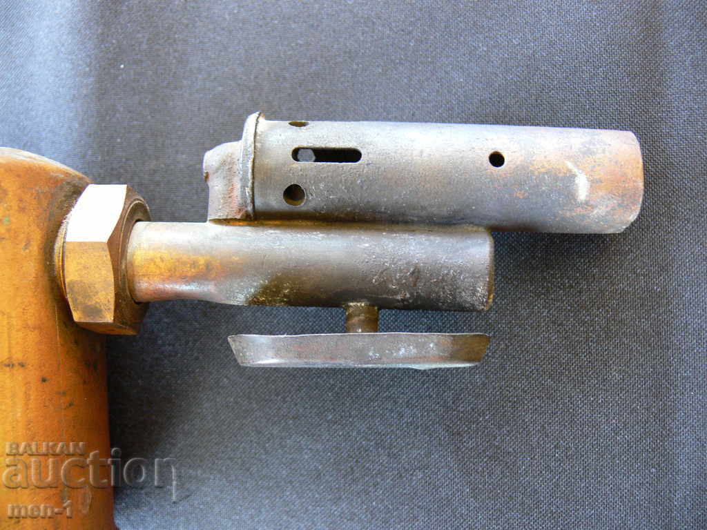 МАЛКА БРОНЗОВА БЕНЗИНОВА ЛАМПА - ГОРЕЛКА - 6 МАЛКА БРОНЗОВА БЕНЗИНОВА ЛАМПА - ГОРЕЛКА - 6