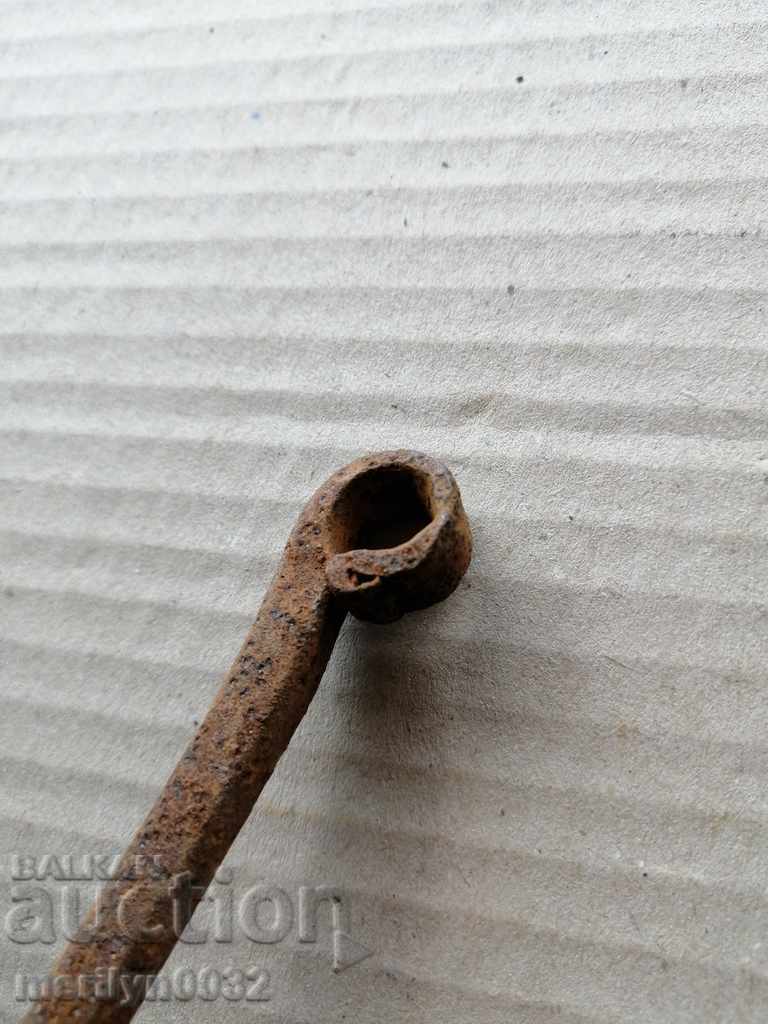 Tunder, ugribki, spatule, ugribka, fier forjat - 5