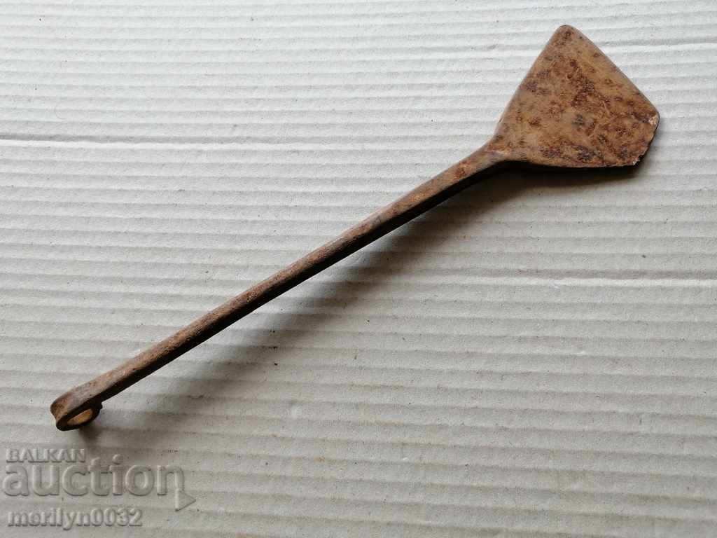 Tunder, ugribki, spatule, ugribka, fier forjat - 6