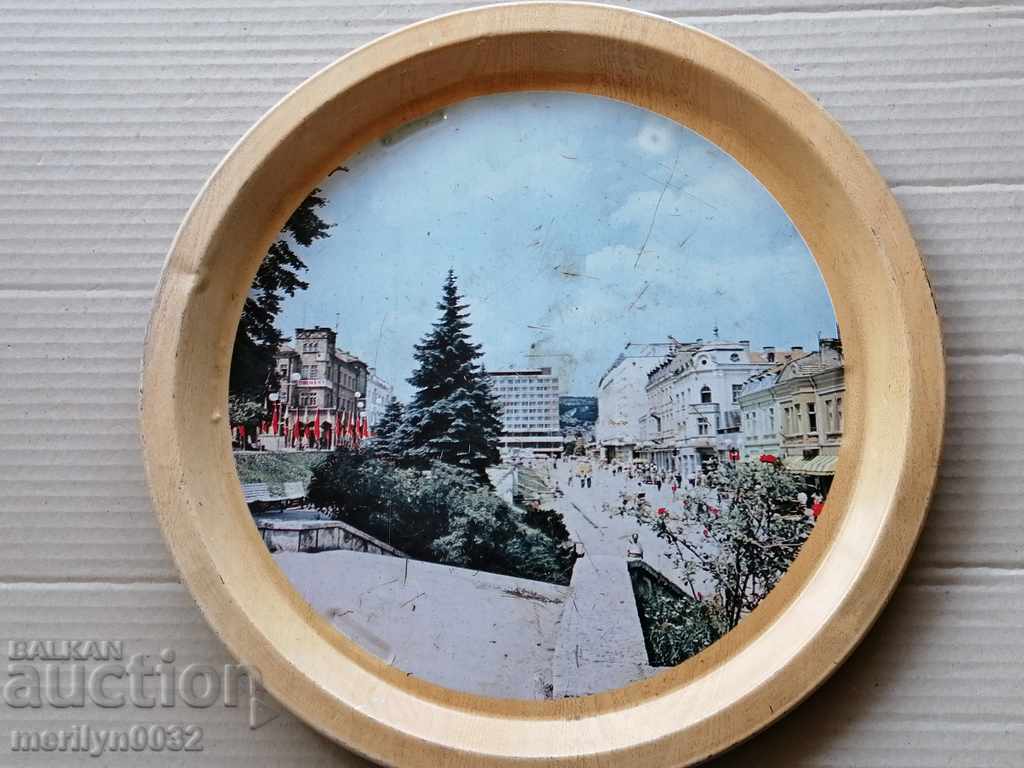 Metal tray with Shumen center NRB - 7 Metal tray with Shumen center NRB - 7