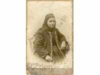СТАРА ФОТОГРАФИЯ - КАРТОН - ИЗИДОР МАДЖАР - СОФИЯ - М0385