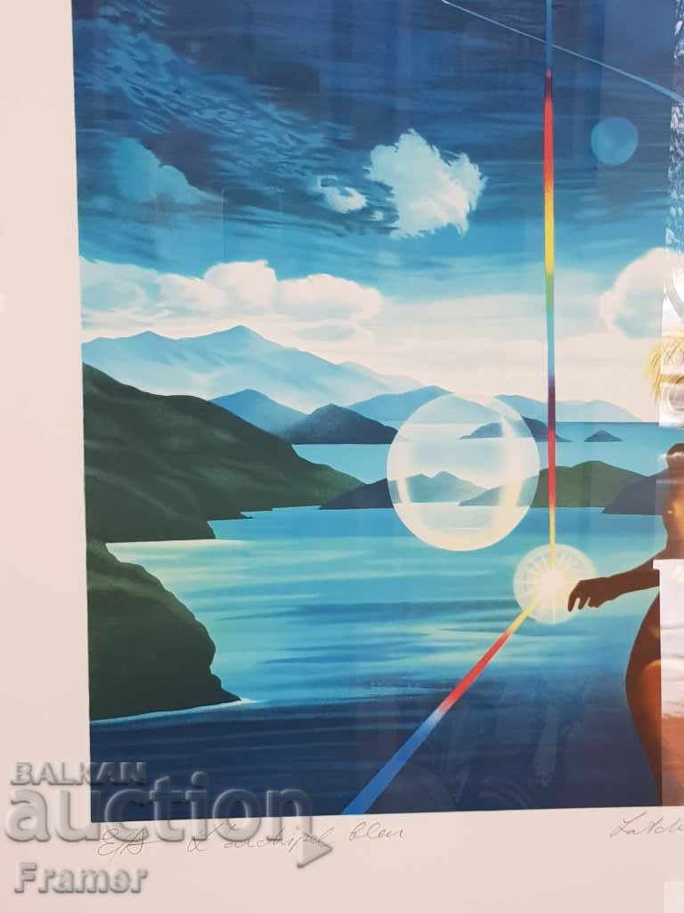 Painting by Lachezar Oshavkov Archipelagos in Paris, 1968 - 6 Painting by Lachezar Oshavkov Archipelagos in Paris, 1968 - 6