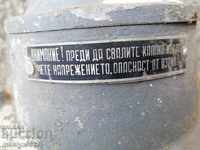 Old explosive lamp from bunker underground mine